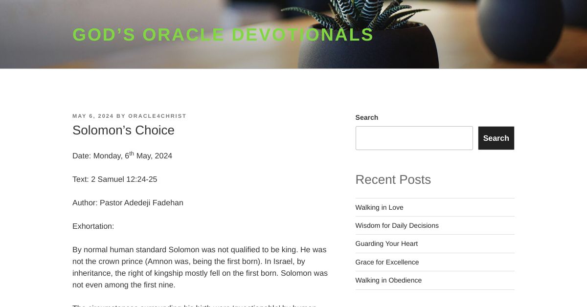 solomon-s-choice-god-s-oracle-devotionals